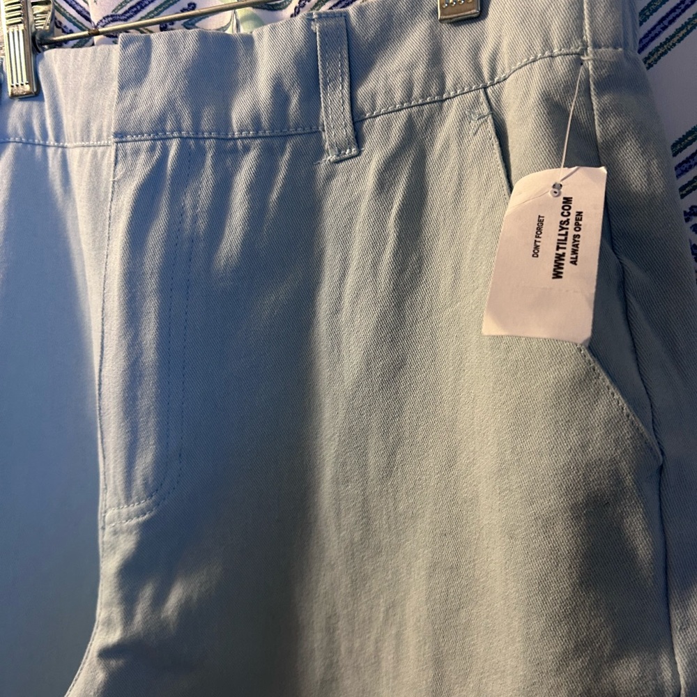 NWT FULL TILT Cargo Pants w/Elastic Waistband & Zipper Front, Lightweight